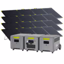 FOSSiBOT F7200 Zonne-energie Generator + Draagbaar Zonnepaneel – F7200+2*FB5222 Uitbreidingsbatterij / 4 x SP400 Pro 400W Bifacial Draagbaar Zonnepaneel (400W)