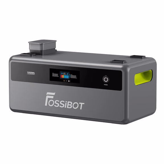 FOSSiBOT FBP1200-B Batterie d’Extension – 1958 Wh LFP (Fonctionne uniquement avec le FBP1200)