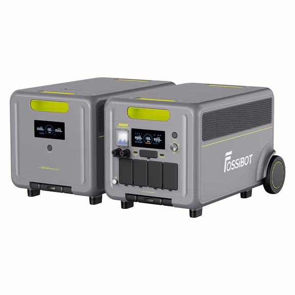 FOSSiBOT F7200 station électrique portable - 5222.4Wh | 7200W – F7200+1*FB5222 Batterie d'extension / sans panneaux