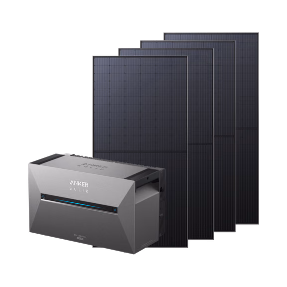 Anker SOLIX Solarbank 3 E2700 Pro Balkonkraftwerk mit Speicher – Solarbank 3 E2700 Pro + 2340Wp Bifaziales Solarmodul