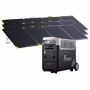 FOSSiBOT F3600 Pro station électrique portable - 3 840 Wh | 3 600 W – F3600 Pro Station électrique portable - 3840Wh | / 3 x SP400 Pro 400W panneau solaire portable bifacial (400W)