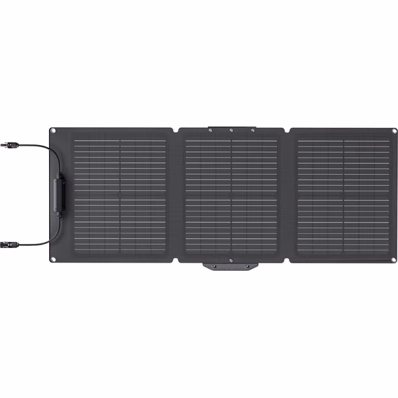 EcoFlow Solarpanel tragbar schwarz 60 W