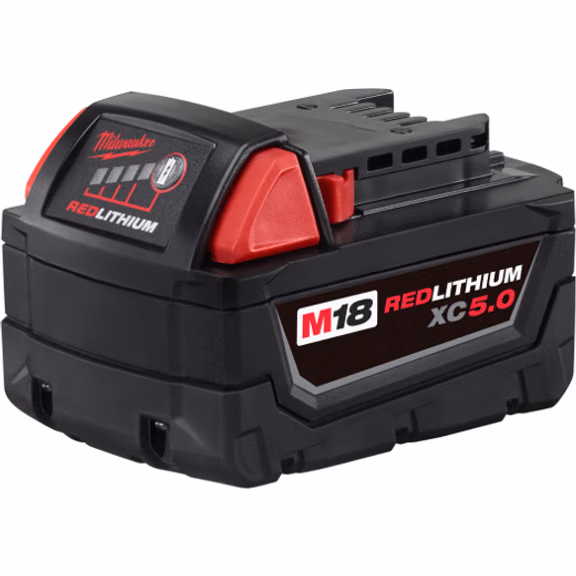 Milwaukee 48-11-1850 M18 REDLITHIUM XC 5.0Ah Extended Capacity Battery Pack