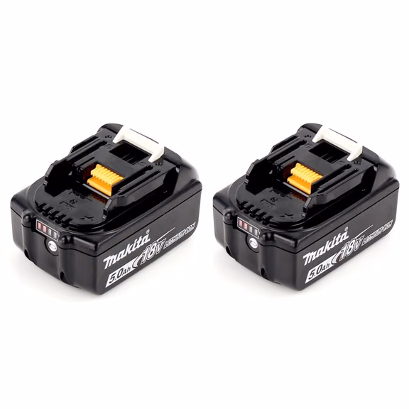 Makita BL1850B 5.0Ah 18V LXT Li-Ion Battery - Pack of 2