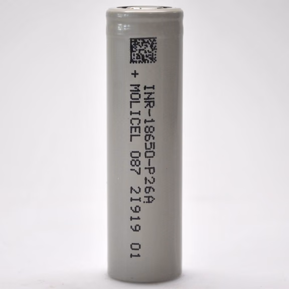 Molicel P26A 18650 2600mAh 35A Battery