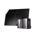 EcoFlow STREAM Ultra X Fotovoltaico con Accumulo – STREAM Ultra X / STREAM Ultra + 4 pannello solare bifacciale da 500 W