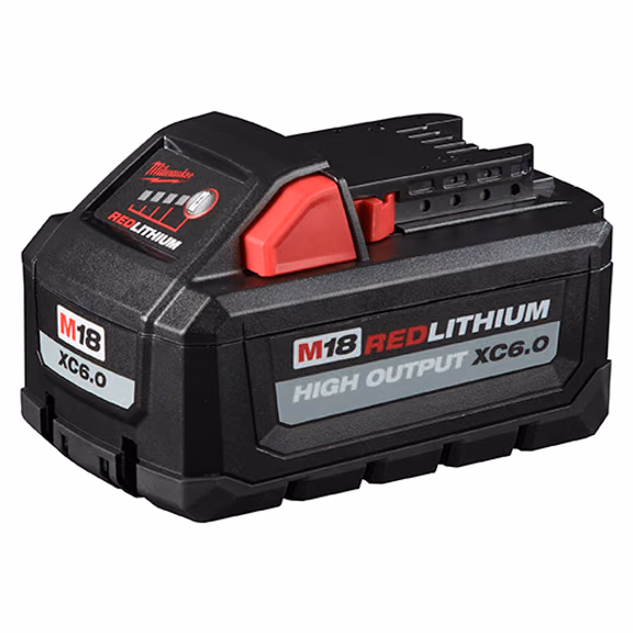 Milwaukee 48-11-1865 M18 REDLITHIUM HIGH OUTPUT XC 6.0Ah Battery Pack
