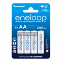 Eneloop Panasonic Ni-MH Akku 2000mAh AA 1,2V - 4er Blister BK-3MCDE/4BE