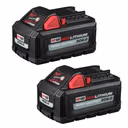 Milwaukee 48-11-1862 M18 Redlithium High Output XC6.0 Battery 2-Pack