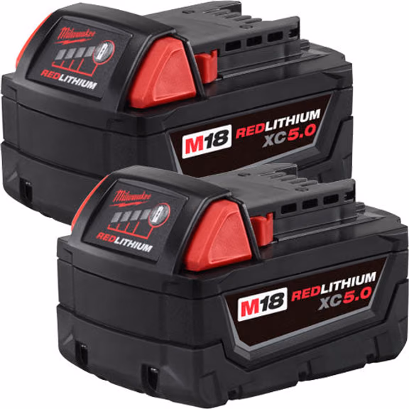 Milwaukee 48-11-1852 M18 Battery 2-Pack- Genuine OEM