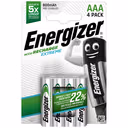 Energizer Extreme AAA HR03 800mAh Pre-charged Rechargeable Batteries | 4 Pack