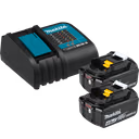 Makita BL1840BSC2 18V LXT Two Battery and Charger Starter Pack