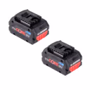 Bosch Set 2x ProCORE 18 V 8,0 Ah Professional Li-Ion Einschub Akku ( 1600A016GK )