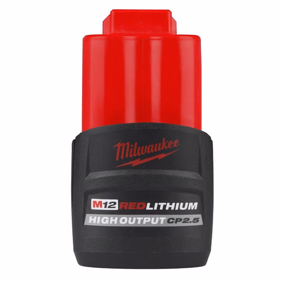 Milwaukee 48-11-2425 M12 Redlithium HIGH OUTPUT CP2.5 Battery Pack