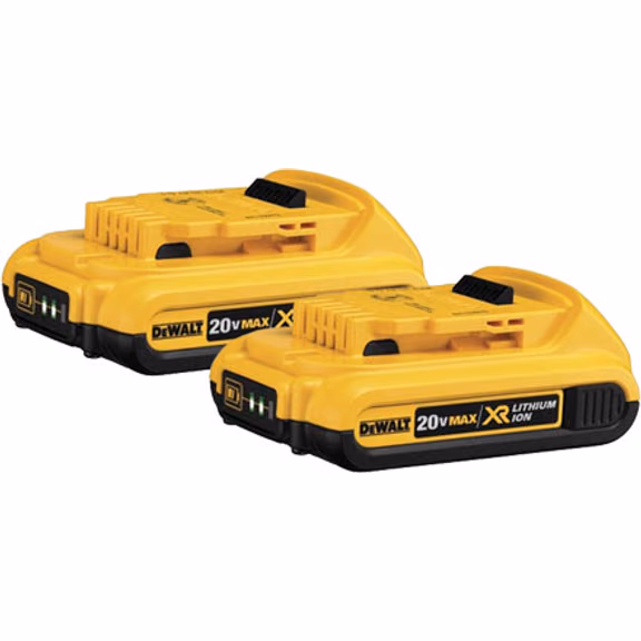 DeWalt DCB203-2 20V MAX Compact XR 2.0Ah Battery 2-Pack