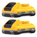 DeWalt DCB2104-2 20V MAX XR POWERPACK 4.0Ah Battery 2-Pack