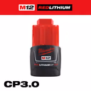 Milwaukee 48-11-2430 M12 REDLITHIUM 3.0 Compact Battery Pack