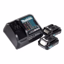Makita Power Source Kit 12V mit 2x BL1021B Akku 2,0Ah + DC10SB Ladegerät