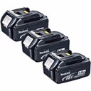 Makita BL1850B 18v Cordless Li-ion Battery 5ah Pack of 3