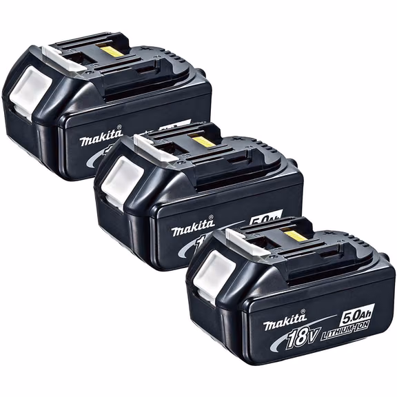 Makita BL 1850 B 18 V - 5,0 Ah Li-Ion Akku 3er Pack