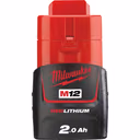 Milwaukee M12 B2 Akku 12 V 2,0 Ah / 2000 mAh Li-Ion ( 4932430064 )