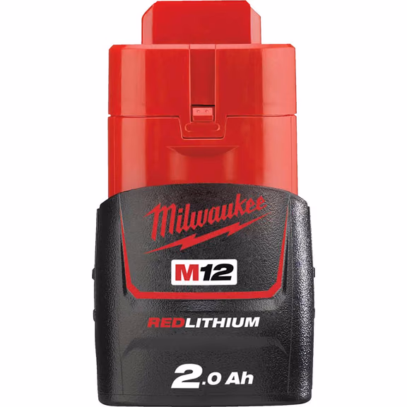 Milwaukee M12 B2 Akku 12 V 2,0 Ah / 2000 mAh Li-Ion ( 4932430064 )