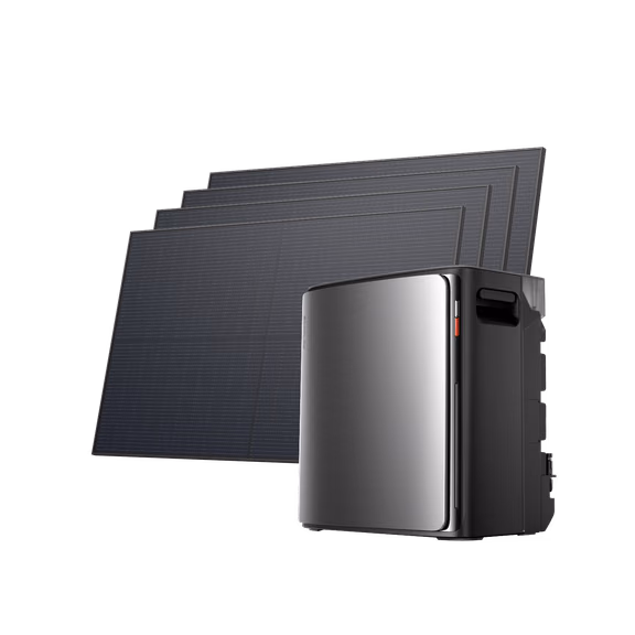 EcoFlow STREAM Ultra X Home Solar Battery – STREAM Ultra X (3.84kWh) / 4 × 450W Rigid Solar Panel