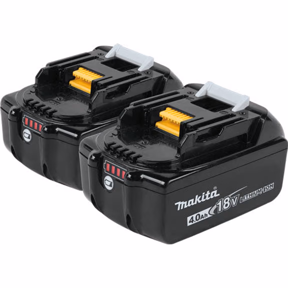 2x Makita BL 1840 B 18V - 4 Ah Li-Ion Akku
