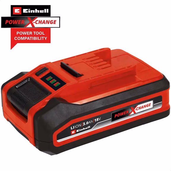 Einhell Genuine PXC 18v Cordless Slim Plus Li-ion Battery 3ah - 3ah