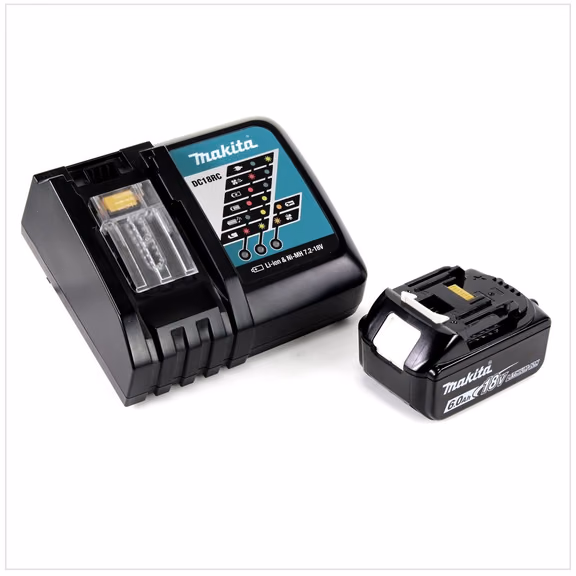 Makita Power Source Kit 18V mit 1x BL1860B Akku 6,0Ah + DC18RC Ladegerät