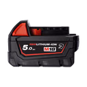 Milwaukee M18™ REDLITHIUM™-ION 5.0Ah Resistant Battery - M18CB5