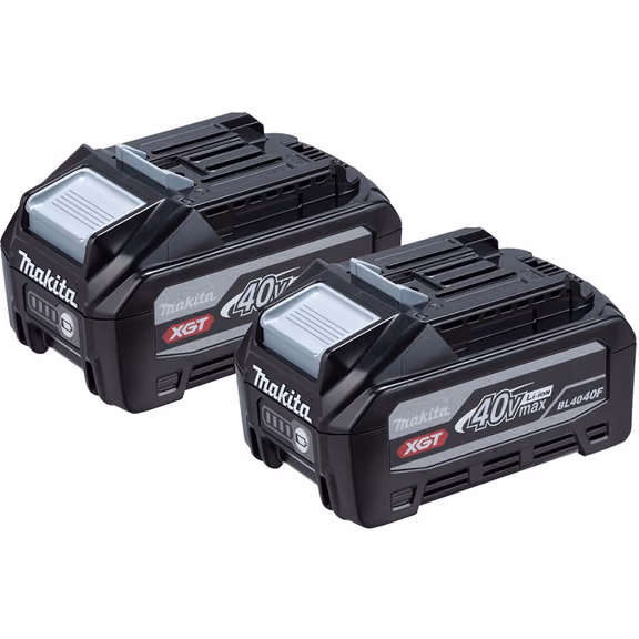 Makita B-90510 - 40V Max 4.0Ah High Output Battery Twin Pack