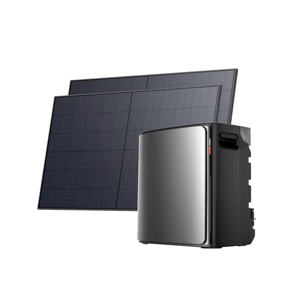 EcoFlow STREAM Ultra X Home Solar Battery – STREAM Ultra X (3.84kWh) / 2 × 520W Rigid Solar Panel