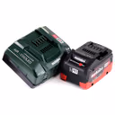 Metabo Akku Basis Set 18V mit 1x Akku LiHD 5,5Ah ( 625368000 ) + Ladegerät ASC 145 ( 627378000 )