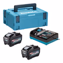 Makita Power Source Kit 2x BL 4050 F Akku 40 V max. 5,0 Ah XGT + DC 40 RA Ladegerät + Makpac ( 191V35-5 )