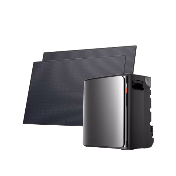 EcoFlow STREAM Ultra X Home Solar Battery – STREAM Ultra X (3.84kWh) / 2 × 450W Rigid Solar Panel