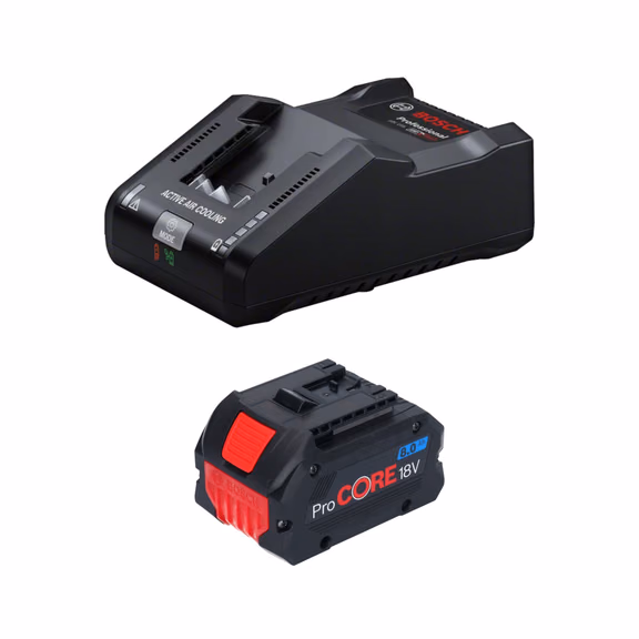 Bosch Starter Set 1x ProCORE 18 V 8,0 Ah Professional Li-Ion Einschub Akku ( 1600A016GK ) + GAL 18V-160 Professional Ladegerät ( 1600A02T5G )