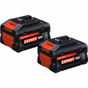 Bosch Expert PRO BLUE EXBA 18v Cordless Twin Pack Li-Ion Battery 8ah - 8ah