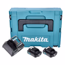 Makita Power Source Kit ( 197658-5 ) 2x BL 1021 B Akku 12 V max. 2,0 Ah CXT + DC 10 SB Ladegerät + Makpac