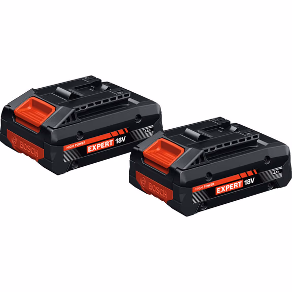 Bosch 2x EXPERT EXBA 18V-40 Akku Set 18 V 4,0 Ah Li-Ion 2 Stück ( 1600A03738 )