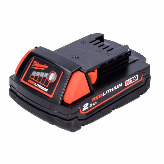 Milwaukee M18 B2 Akku 18 V / 2,0 Ah / 2000 mAh RED Li-Ion ( 4932430062 )