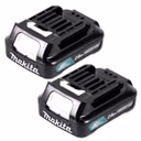 Makita Akku Power Set Li 12V mit 2x BL1021B Akku 2,0Ah ( 2x 197396-9 ) - Nachfolger von BL1020B