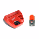 Milwaukee Akku Starter Set 12 V mit 1x Akku 2,0 Ah + M12 C12C Ladegerät
