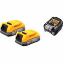 DeWalt DCB1102E2-GB 2X 18V XR DCBP034 1.7Ah Batteries & DCB112 Charger Powerstack Starter Kit