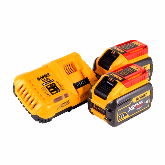 DeWalt DCB 118 X2 FlexVolt 54 V / 18 V Starter Set + 2x DCB 547 Akku 9,0 Ah