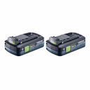 Festool BP 18 TBX 4 C-ASI Tabless 4.0Ah Batteries - Pack of 2