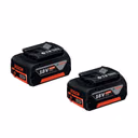 Bosch GBA 4.0Ah 18V Li-Ion Batteries - Pack of 2