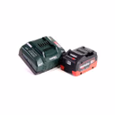 Metabo Akku Basis Set 18V mit 1x Akku LiHD 8,0Ah ( 625369000 ) + Ladegerät ASC 145 ( 627378000 )