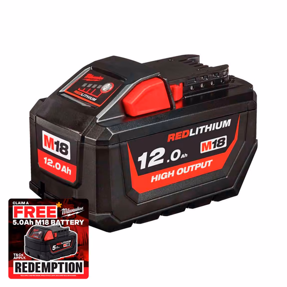 Milwaukee M18 HB12 18V High Output 12.0Ah Battery