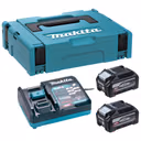 Makita 1911C9-1 40v Max XGT 2 x BL4040F High Output Battery and Charger Kit - 4ah